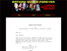 Tablet Screenshot of batmansucksforever.com